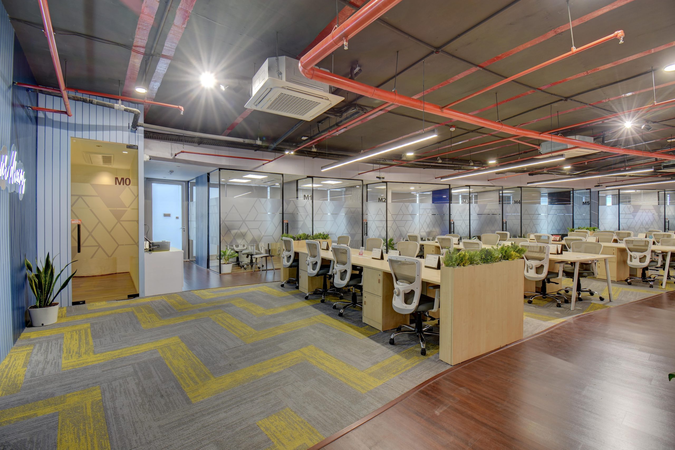 Working spaces to rent